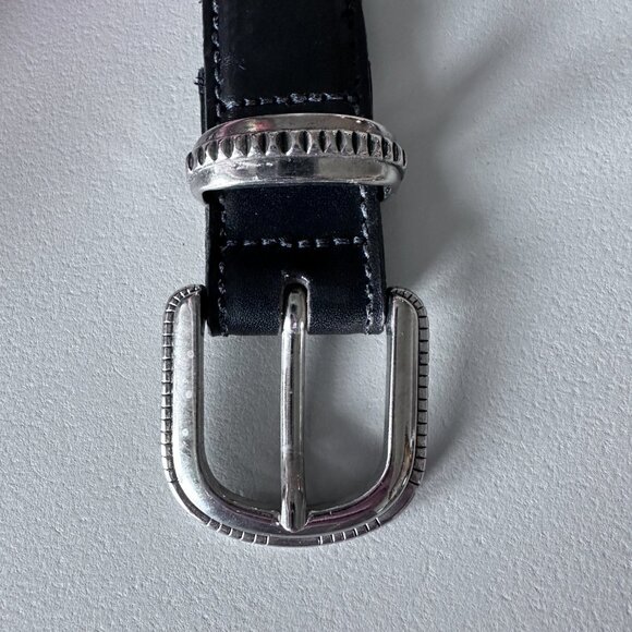Vintage 80's/90's Southwest Western Belt - Black - Picture 6 of 10